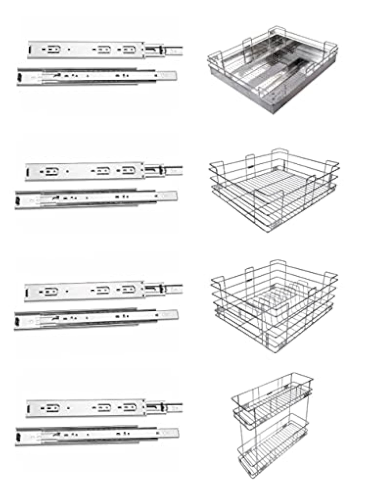 Stainless Steel Multipurpose Kitchen Storage Cabinet